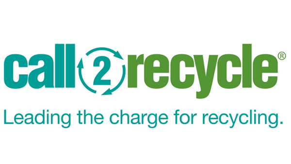 Call2Recycle logo — battery collection and recycling