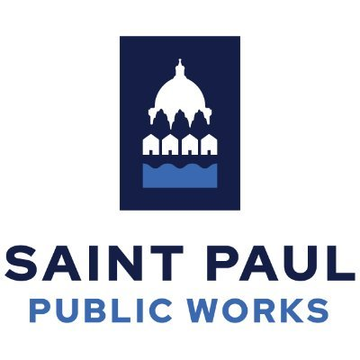 Saint Paul Public Works logo — municipal garbage collection and recycling