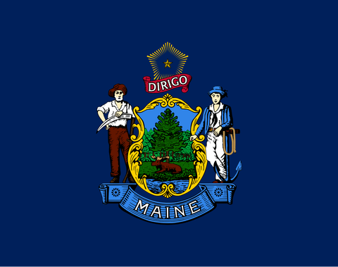 Flag of Maine Flag of Maine
