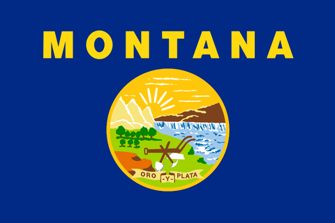 Flag of Montana Flag of Montana