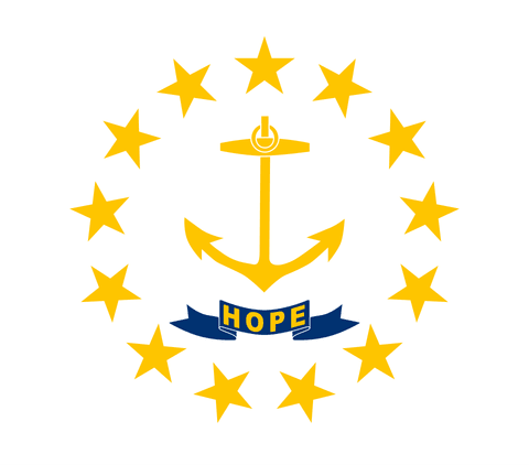Flag of Rhode Island Flag of Rhode Island