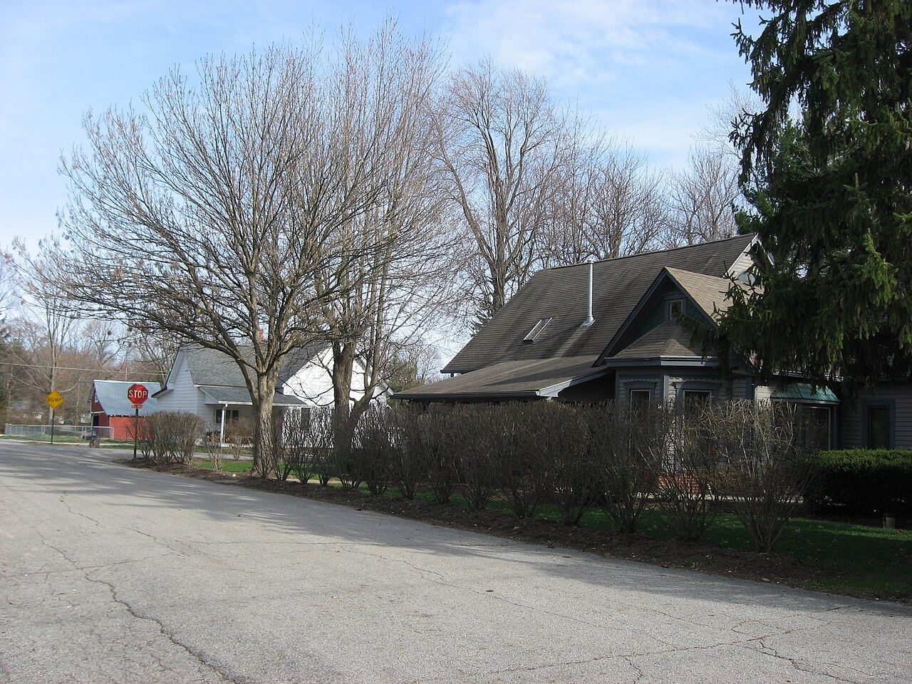 Houses in the New Augusta neighborhood of Indianapolis