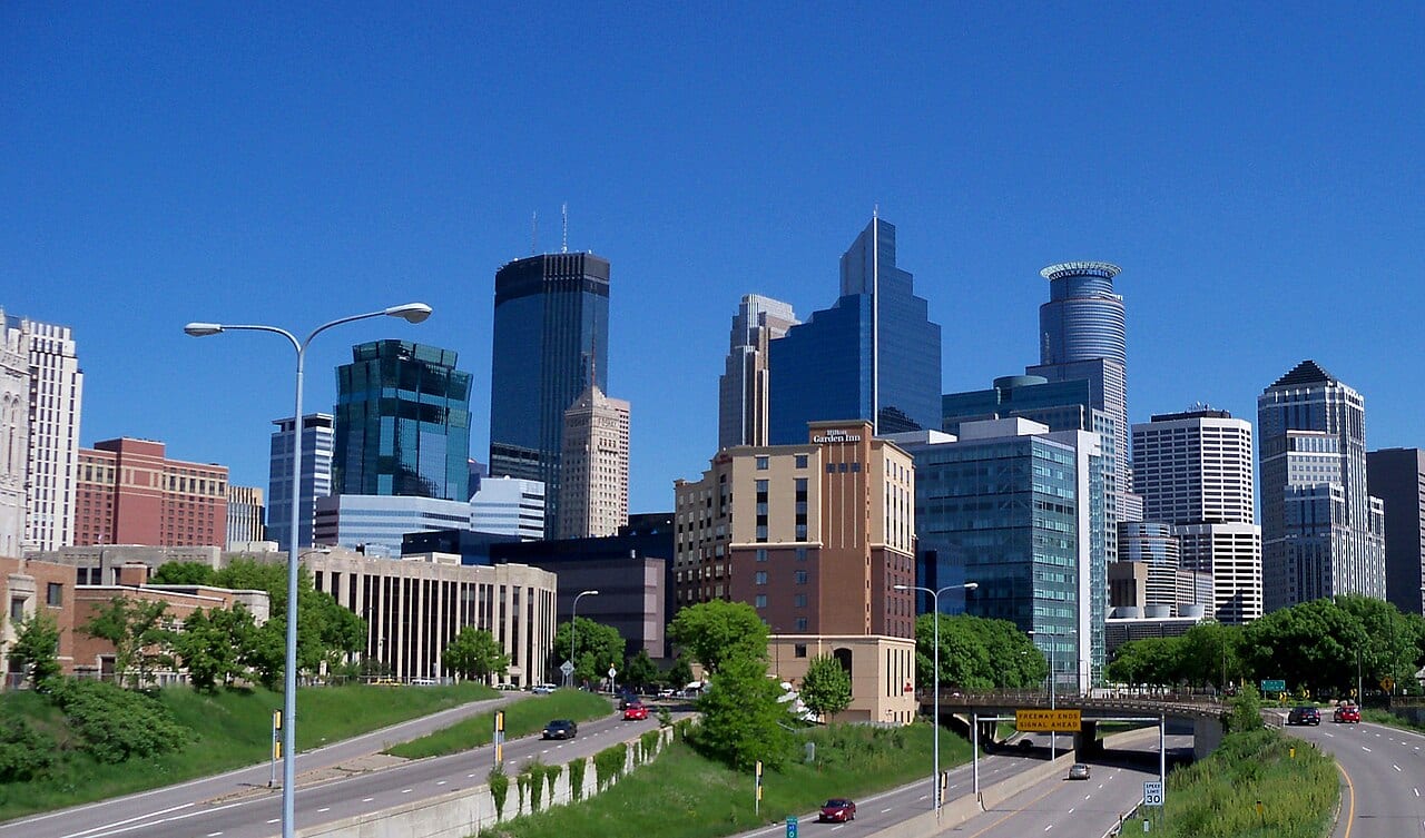 Downtown Minneapolis skyline Downtown Minneapolis skyline