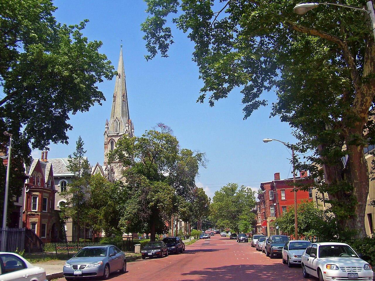 Liberty Street in Newburgh, New York