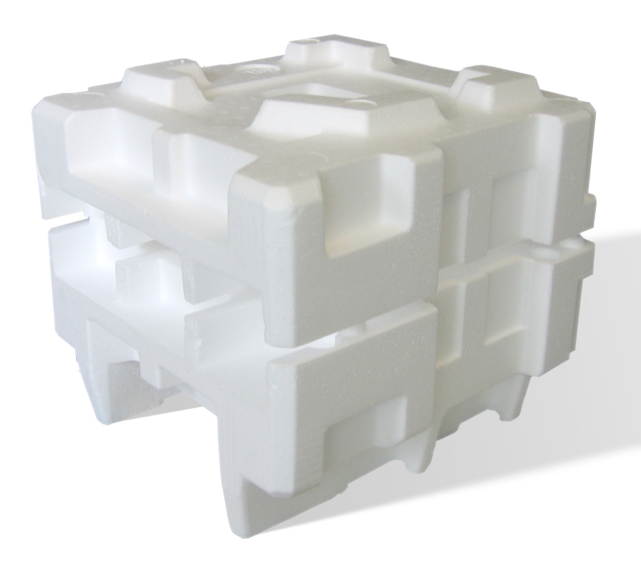 Expanded polystyrene foam packaging material